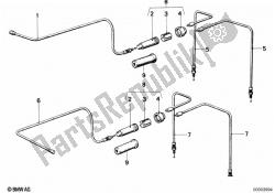 Accelerator cable/choke cable