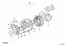 Alternator, individual parts