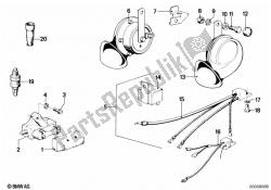 Horn/brake light switch