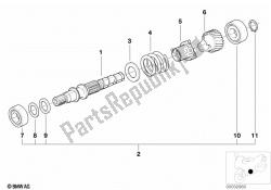 5 versnellingen trans. aandrijfas m 93, m 94