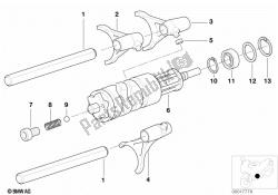 5-speed transmission - gearshift