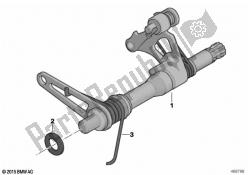 5-speed transmission shifting shaft