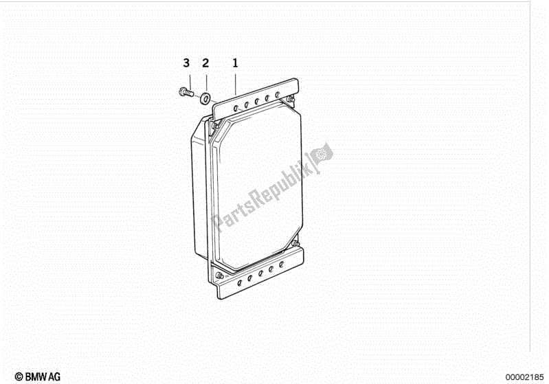 Tutte le parti per il Centralina del BMW R 1100 GS 259 E 1994 - 2000