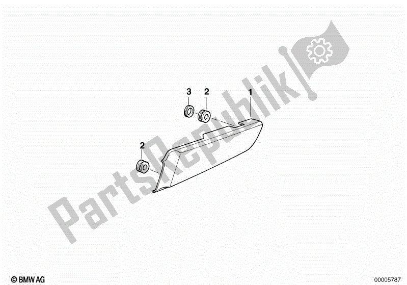 Todas las partes para Cubriendo El Tanque De Combustible de BMW R 1100 GS 259 E 1994 - 2000