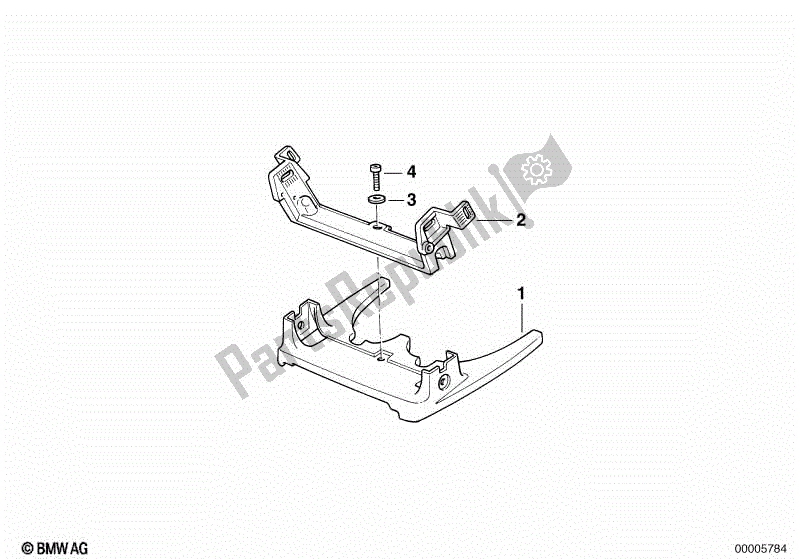 Toutes les pièces pour le Couverture / Couverture Avant du BMW R 1100 GS 259 E 1994 - 2000