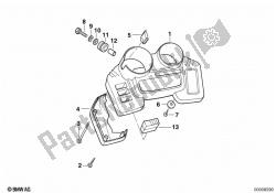 Dashboard mounting parts