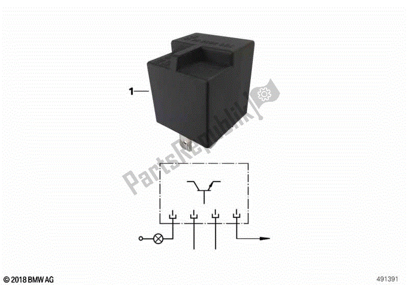 Toutes les pièces pour le Relais Indicateur De Niveau De Carburant du BMW R 1100 GS 259 E 1994 - 2000