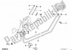 Fuel tank ventilation/Attaching parts