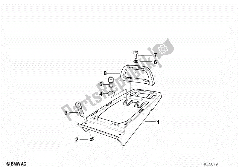 Todas las partes para Portaequipajes de BMW R 1100 GS 259 E 1994 - 2000