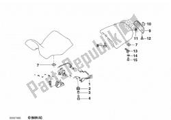 Mounting parts for bench seat