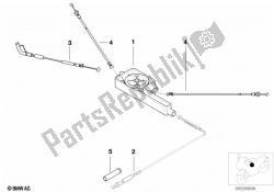 Bowden cable/cable distributor