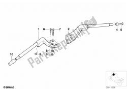 Heated handle at handle-bar