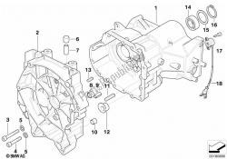 carcasa de transmisión / piezas de montaje