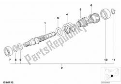 5-speed trans. drive shaft M 93, M 94