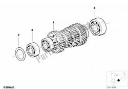 5-speed trans. intermediate shaft