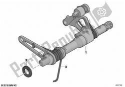 5-speed transmission shifting shaft