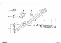 Heated handle/mounting parts