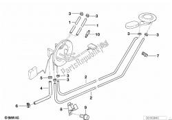 ventilazione del serbatoio del carburante / parti di fissaggio