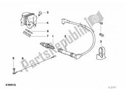 sistema di accensione-spina / spina / bobina di accensione