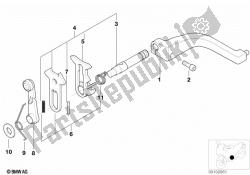 6-speed transmission shift components