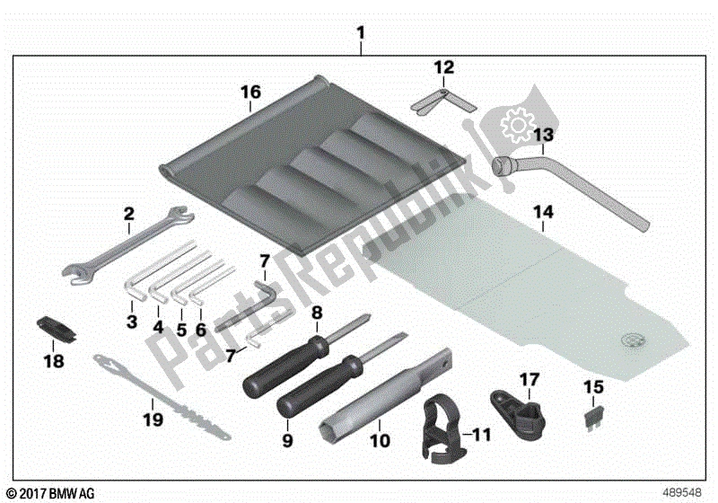 Todas las partes para Herramienta De Coche de BMW R 1100S 259 S 1998 - 2004