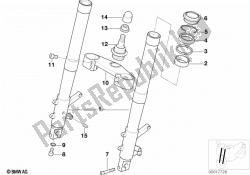 Fork slider/lower fork bridge