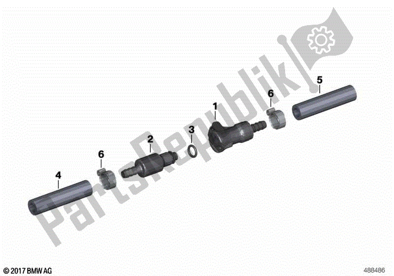 Todas las partes para Suministro De Combustible / Acoplamiento Rápido de BMW R 1100S 259 S 1998 - 2004