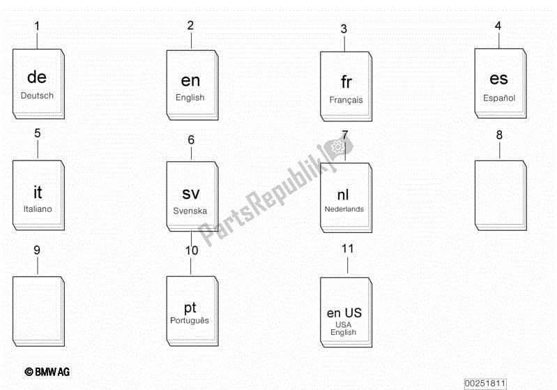 Todas las partes para Manuales De Reparación de BMW R 1100S 259 S 1998 - 2004