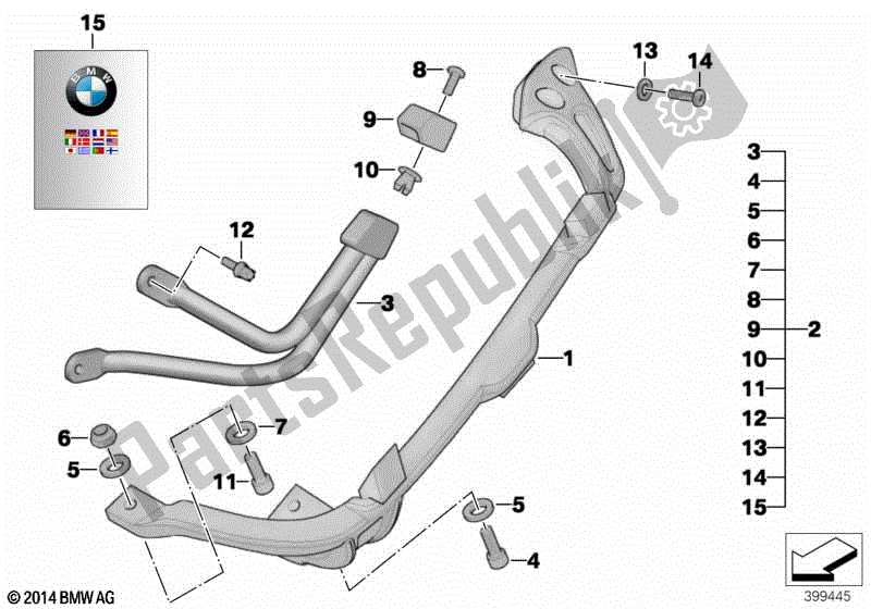 Todas las partes para Set Titular De La Caja de BMW R 1100S 259 S 1998 - 2004