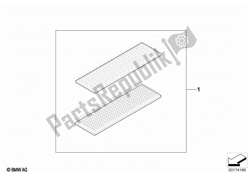 All parts for the Set, Hook And Loop Fasteners of the BMW R 1100S 259 S 1998 - 2004