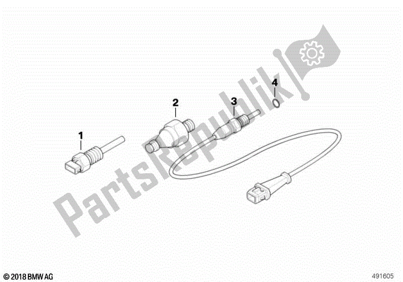 Todas las partes para Interruptor / Sensores de BMW R 1100S 259 S 1998 - 2004