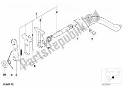 6-speed transmission shift components