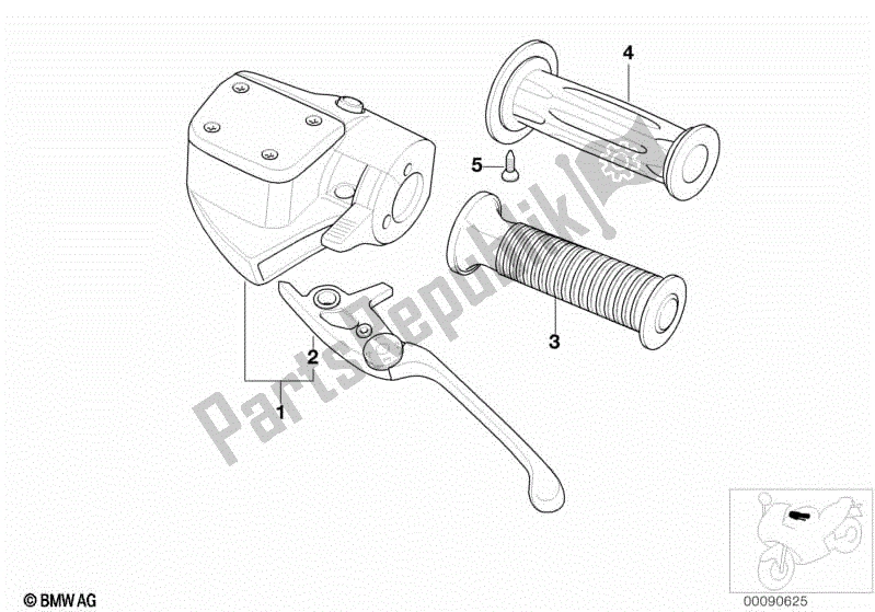 Todas las partes para Conjunto De Control De Embrague de BMW R 1150 GS  21 1999 - 2004