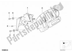 Dashboard mounting parts