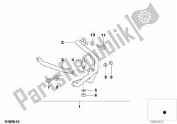 Engine protection bar set