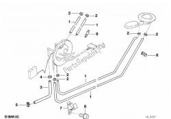 ventilazione del serbatoio del carburante / parti di fissaggio