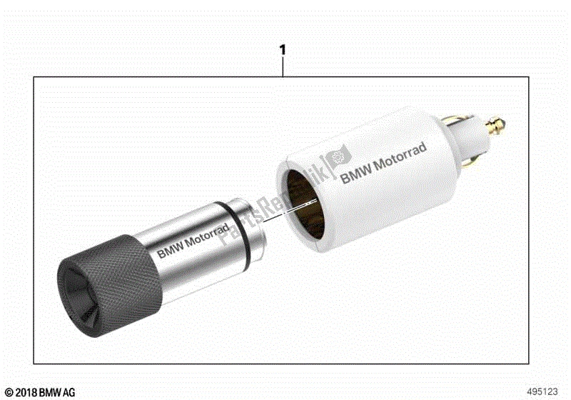 Todas las partes para Linterna Led de BMW R 1150 GS  21 1999 - 2004