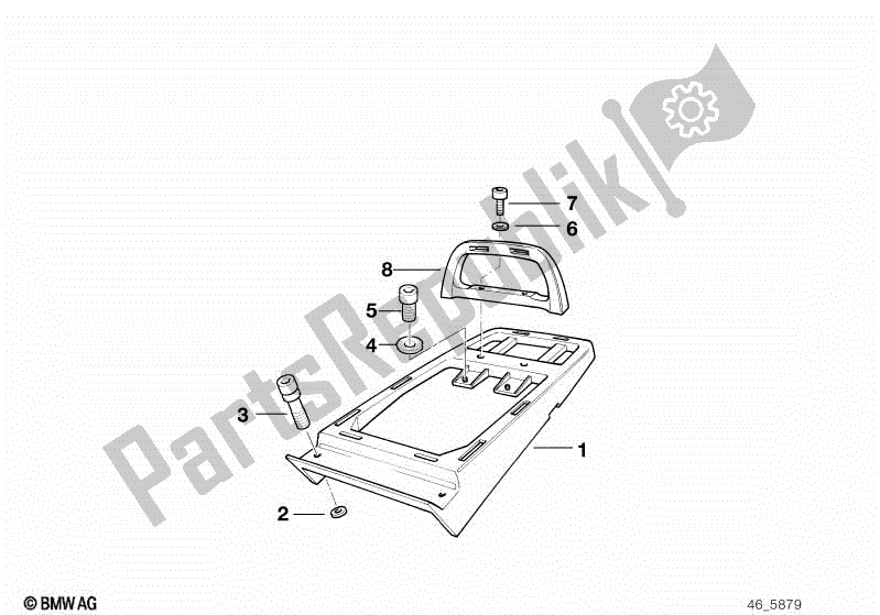 Todas las partes para Portaequipajes de BMW R 1150 GS  21 1999 - 2004