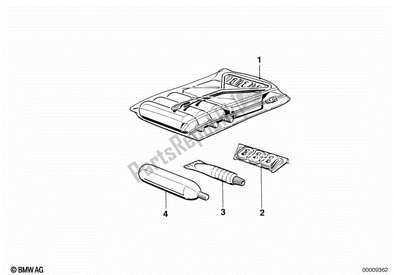 Todas las partes para Paquete De Reparación de BMW R 1150 GS  21 1999 - 2004