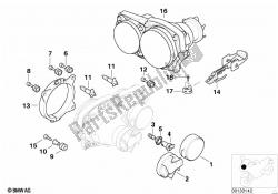 Single components for headlight