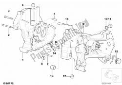 Transmission housing/mounting parts