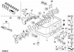 sezione inferiore del case in alluminio