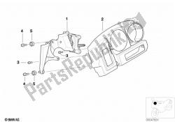 Dashboard mounting parts