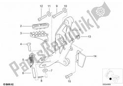 Footpeg plate/Front footpeg