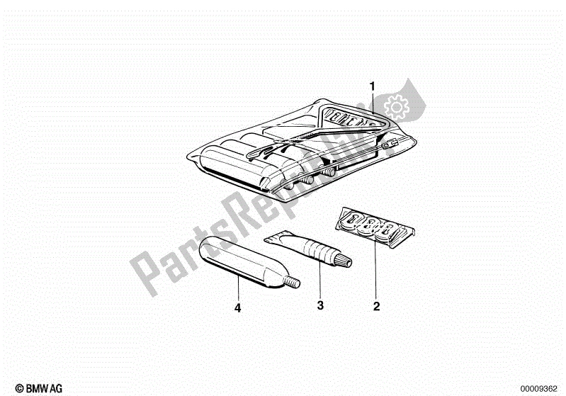 Todas las partes para Paquete De Reparación de BMW R 1150 GS ADV 21 A 2001 - 2005