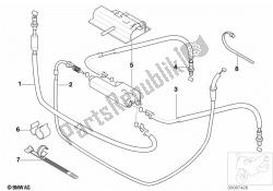 Bowden cable/cable distributor