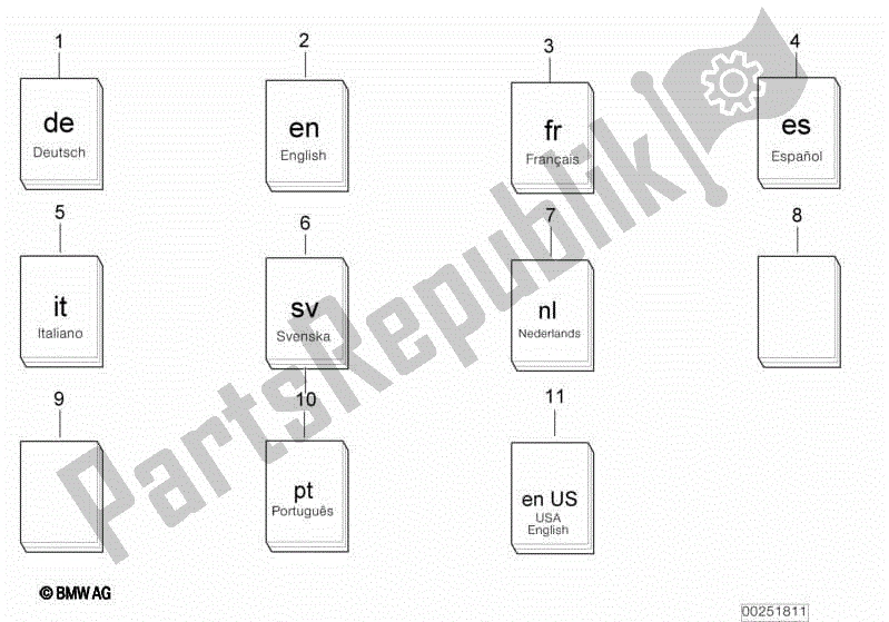 Todas las partes para Manuales De Reparación de BMW R 1150R 28 2001 - 2006