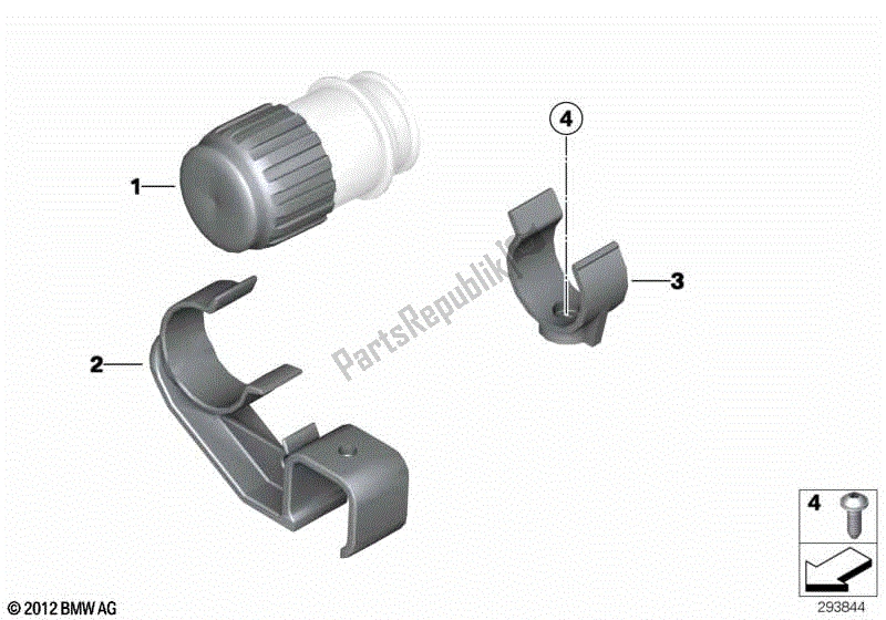 Toutes les pièces pour le Capuchon Pour Fiche De Diagnostic du BMW R 1150 RS 22 2001 - 2004