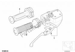 Handbrake lever