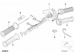 Heated handlebar grips